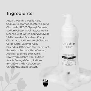 Cosmed Akneye Eğilimli, Yağlı/karma Ciltler Için Köpük Temizleyici - Aha & Bha Foaming Wash - 150 ml