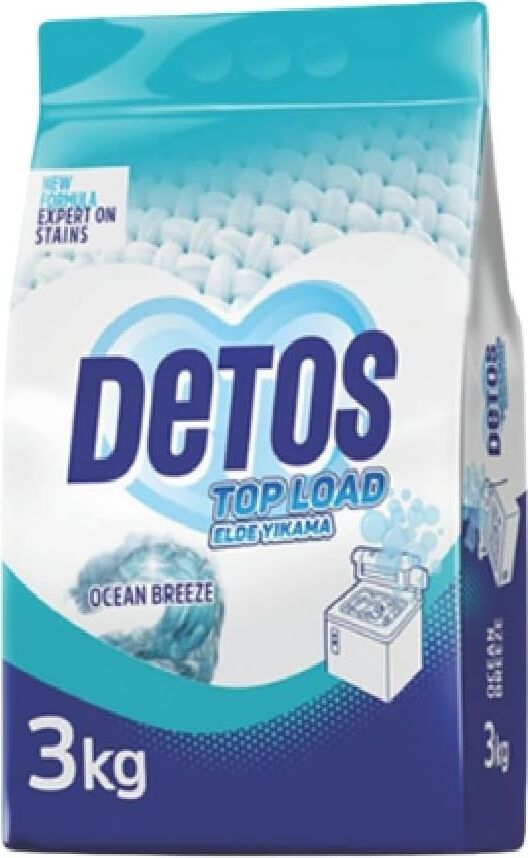 Detos Ocean Elde Yıkama Deterjanı 3 kg