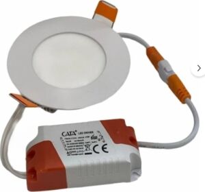 1 Adet Cata Ct 5144 Sıva Altı 3W LED Spot 3200K Gün Işığı