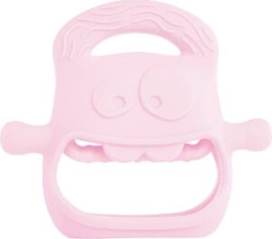 Pembe Bebek Silikon Diş Kaşıyıcı