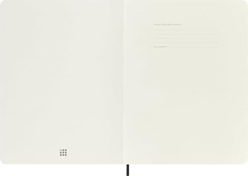 Moleskine Çizgili Siyah Defter Xl Boy Yumuşak Kapak