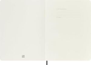 Moleskine Çizgili Siyah Defter Xl Boy Yumuşak Kapak
