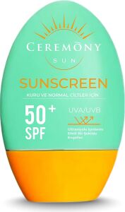 Ceremony Güneş Kremi 50+Spf Kuru ve Normal Cilt.