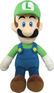 Super Mario AGMSM6P-01L – Resmi  Nintendo Luigi Pelüş Figür, 20 Cm, Yeşil