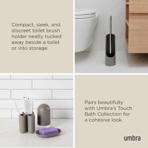 Umbra 023274-918 Touch Toilettenbürstenhalter, Grau