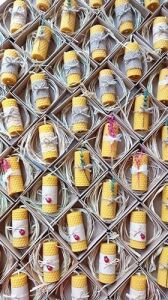 (6 Adet) Özel Günler Için Doğal Petek Balmumu Mum 7cm X3CM Kutulu Mum Beeswax Candle