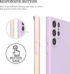 Galaxy S24 Ultra Ile Uyumlu Kılıf Z-Mara Lansman Vieri Tam Koruma Arka Kapak Kamera Koruma Çıkıntılı Pürüzsüz Yüzey Siyah