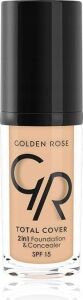 Total Cover 2si1 Arada Kapatıcı ve Fondöten No: 02 Ivory - 30 ml