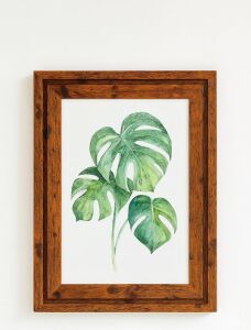 Premium Serisi 20 * 30 cm Ahşap Resim Çerçevesi