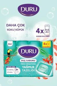 Fresh Sensations Yağmur Ormanı Sabun, 150 Gramx4