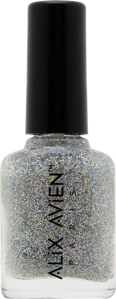 Gri Simli Oje 39 - Yüksek Pigmentli Uzun Süreli Kalıcılık Hızlı Kuruma - Nail Lacquer 39