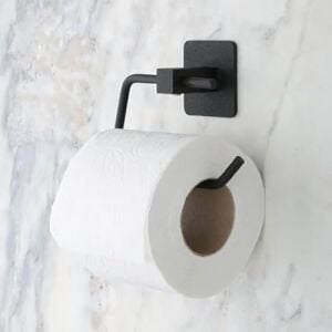 Yapışkanlı Banyo Aksesuar Seti,kare Havluluk,fön Makinesi Askısı,tuvalet Kağıdı Tutucu, Delme,vidalama Gerektirmez (Set1)