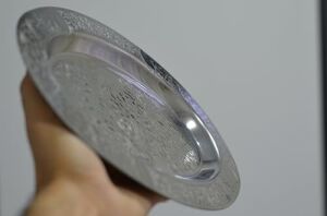 Paslanmaz Çelik Oval Tepsi – 304 Kalite Krom Kaplama, Dekoratif ve Servis Amaçlı Tabak (30 Cm)