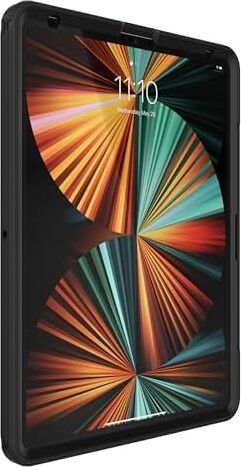 iPad Pro 12.9'' (3. Nesil 2018/4. Nesil 2020/ 5. Nesil 2021/6. Nesil 2022) Defender Kılıf, Entegre Ekran Koruyuculu Ultra Sağlam Kılıf, Askeri Standartlara Göre 2 Kez Test Edilmiştir, Siyah