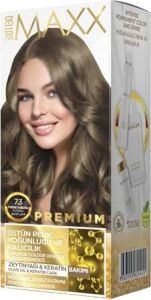 Premıum Yarı Kit Set Saç Boyası 7.3 Fındık Kabuğu