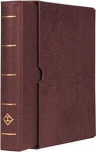 Leuchtturm Varıo F Dar Kasetli Klasör (255X325X60MM) (Kağıt Para, Pul, Zarf ve Efemera Koleksiyonlarınız Için Idealdir), Kahverengi Kapak