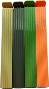 12'li Çok Renkli Pratik Poşet Klipsi, Paket, Ambalaj, Torba, Çanta Kapatıcı Plastik Kilidi, Mandalı (12'li Karışık)