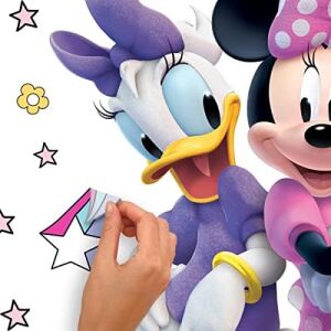 RMK5156GM Minnie Mouse Soy ve Yapıştır Alfabeli Dev Duvar Çıkartmaları