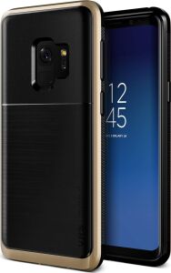 VRS91535 Galaxy S9 High Pro Shield Kılıf, Arka Kapak Shine Gold