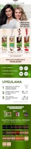 Kalıcı Doğal Renkler 7.5 Açık Karamel Saç Boyası