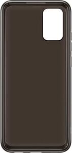 Yumuşak Şeffaf Kılıf A026F Galaxy A02S Için - Siyah