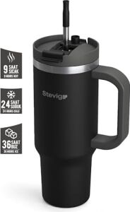 2 Moods Tuck-In Tumbler Sızdırmaz Çelik Termos 900 Mililitre Black ST-236