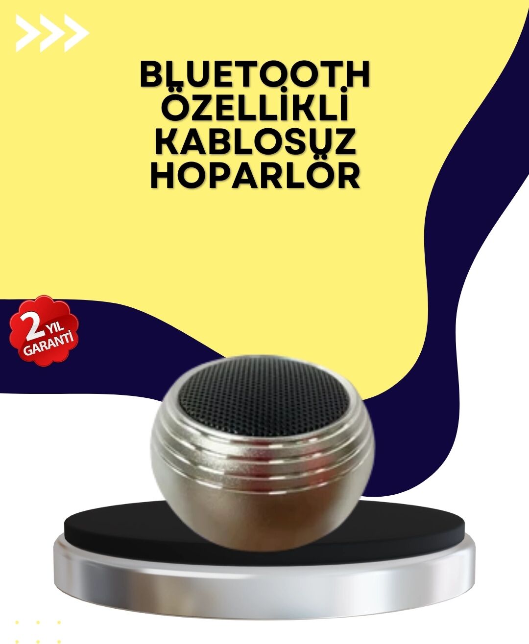 Mini Kablosuz Hoparlör Derin Bas Tws Bağlantı Şarjlı Model