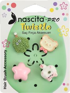 4lü Saç Fırça Aksesuarı - 01