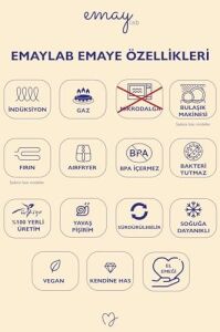 Mötilda Ahşap Saplı Emaye Sos Tavası 16CM 1,3 Litre (Indüksiyon Dahil Tüm Ocaklara Uygun)
