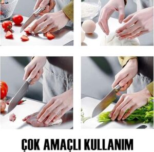 Çelik Kesme Tahtası Paslanmaz Çelik 304 Kalite Metal Kesme Tahtası Hijyenik ve Dayanıklı Kolay Temizlenebilir Kaliteli Kesim