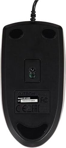 OP-620D, USB Optik Mouse, 2x Buton, 4 Yönlü Scroll, Siyah