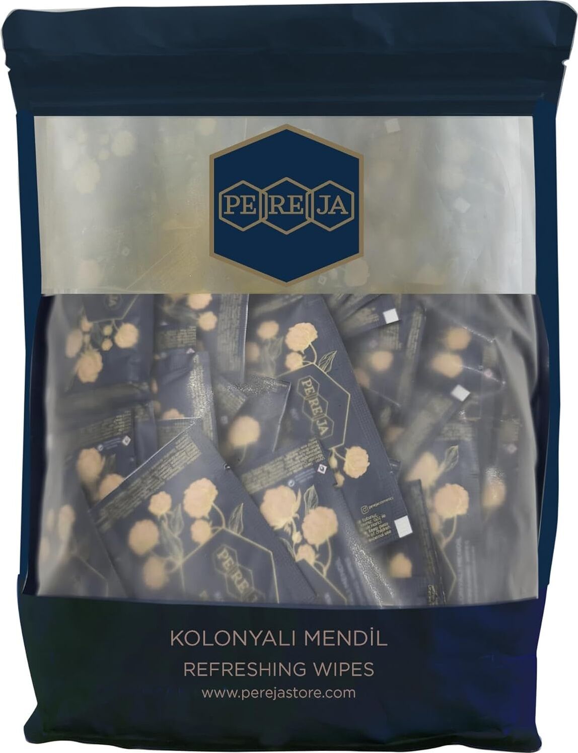 Kolonyalı Mendil 5X10 Doypack Pudra x 50