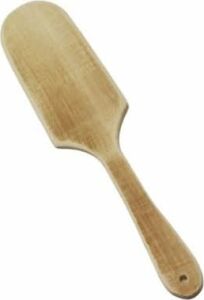 Ahşap Pizza Küreği, 38 cm Uzunluk, 8 cm Genişlik, Doğal Ahşap Malzeme