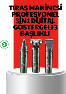 Hassas Bölgeler Için Çok Fonksiyonlu Tıraş Makinesi