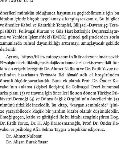 Zor Zamanlarda Ruhsal Dayanıklılık