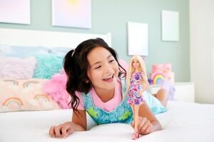 Fashionistas Doll #223 Sarışın Dalgalı Saçlı, Tamamen Saçtan Esinlenen Elbise ve Aksesuarlar, 65. Yıldönümü Koleksiyonluk Moda Bebek