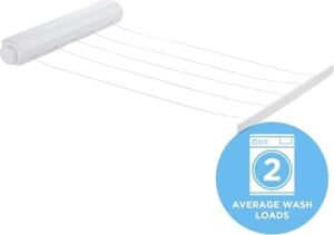 Minky Homecare - VT20600102 5 Line Geri Çekilebilir Çamaşır Ipi, 21,9 M, Beyaz