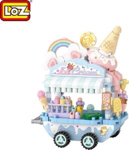 LZ-8854 Loz Dondurma Arabası 300 Parça Block Oyuncak