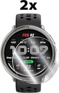 Amazfit Active 2 ile Uyumlu Ipg Hydrogel Ekran Koruyucu (2 Adet)