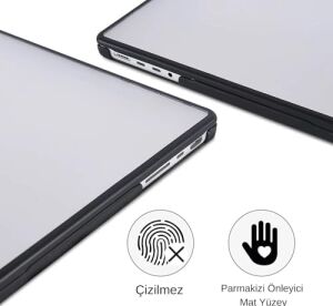 MacBook Pro 14.2 Inç Kılıf A2442 A2779 A2918 A2992 A3112 A3401 A3185 A3434 A3426 A3427 Uyumlu Shockproof Rugged Hard Case Tpu Bumper Darbe Korumalı Hibrit Sert Kapak Şeffaf