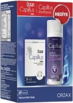 Ocean Capillus Men 60 Tablet + Capillus Şampuan 200 ml Hediyeli