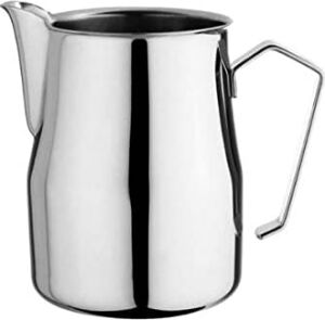 Paslanmaz Çelik Süt Potu - Kahve Potu - Pitcher Sütlük - Süt Köpürtücü - Köpürtme Kabı - 500 ml