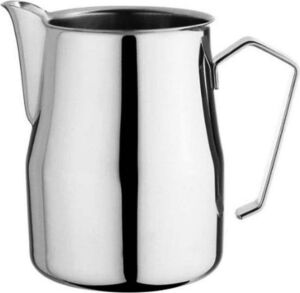 Paslanmaz Çelik Süt Potu - Kahve Potu - Pitcher Sütlük - Süt Köpürtücü - Köpürtme Kabı - 500 ml