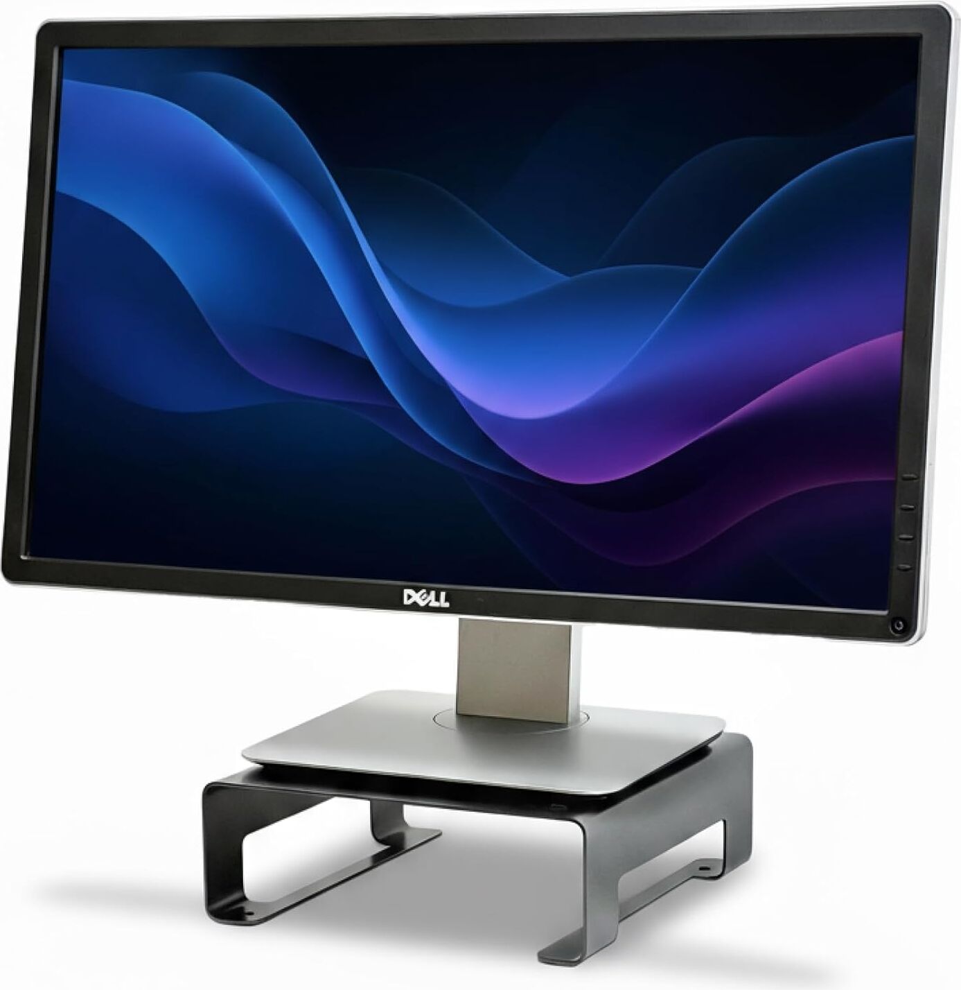 Prexua Riser Masaüstü Monitör Standı - Monitör Yükseltici (Siyah, Small)