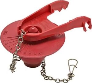 Fluidmaster Performax 502CN3 Evrensel Klozet Kapağı, 5,1 cm Yıkama Valfleri Için, Ayarlanabilir Masif Çerçeve Tasarımı, Kolay Kurulum, 3 Adet, Kırmızı, 3 Adet