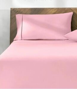 %100 Pamuk 2'li Yastık Kılıfı 50X70 cm Pembe