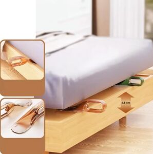 Spelt Ergonomik Yatak Yükseltici Çarşaf Değiştirmeye Yardımcı Tıkma Düzeltme Aparatı Spatula