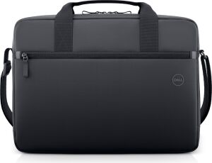 Dell 14-16 Ecoloop Essential Evrak Çantası - CC3624 - Fermuarlı Ön Cep, Bagaj Geçişi, Ayarlanabilir Omuz Askılı Hafif - Siyah