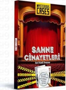 Cases Sahne Cinayetleri, Seri Katil Dosyası, Dedektif Temalı Kutu Oyunu, 16+ Yaş