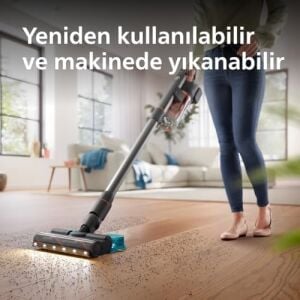 Orijinal Mikrofiber Pedler - 6000 ve 7000 Serisi ile Uyumlu, 4 Bez, Yıkanabilir, Yeniden Kullanılabilir (XV1670/02)
